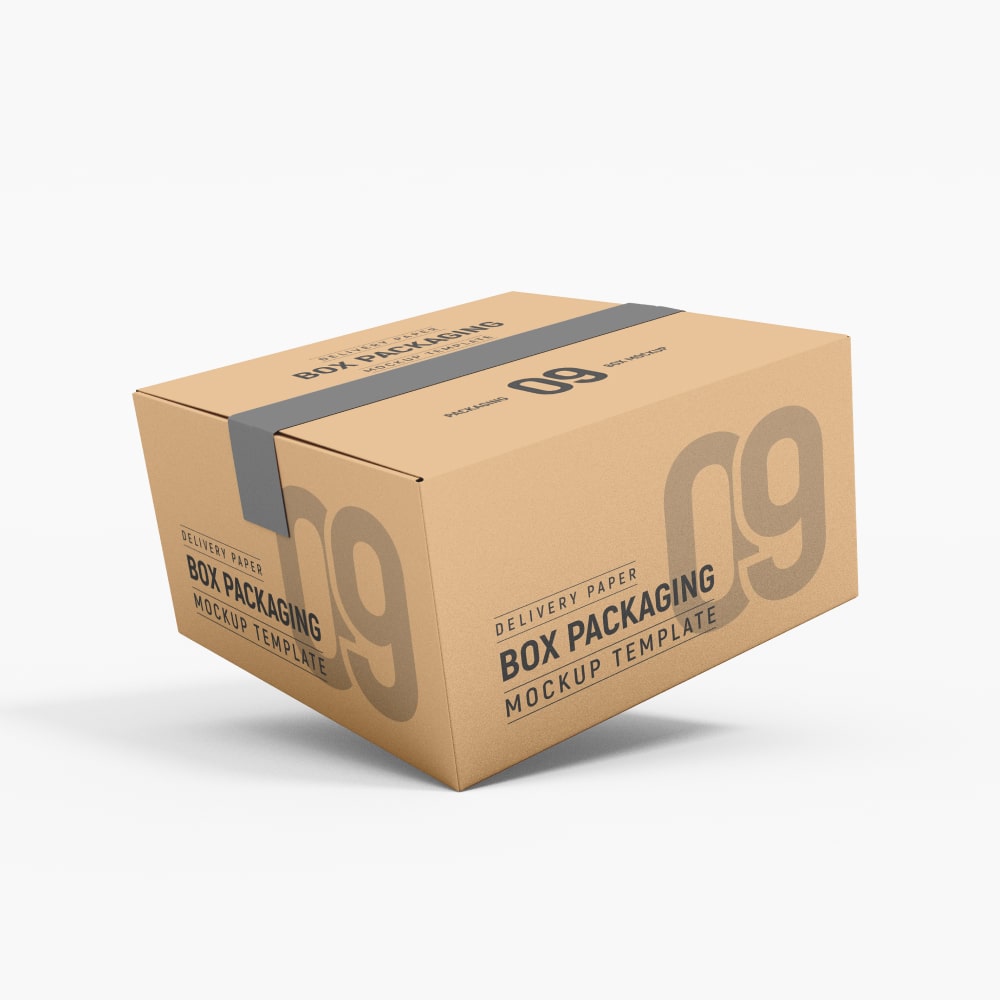 Cardboard box packaging